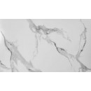 Стол обеденный SIGNAL PRINCE Ceramic Calacatta белый/хром 150/90